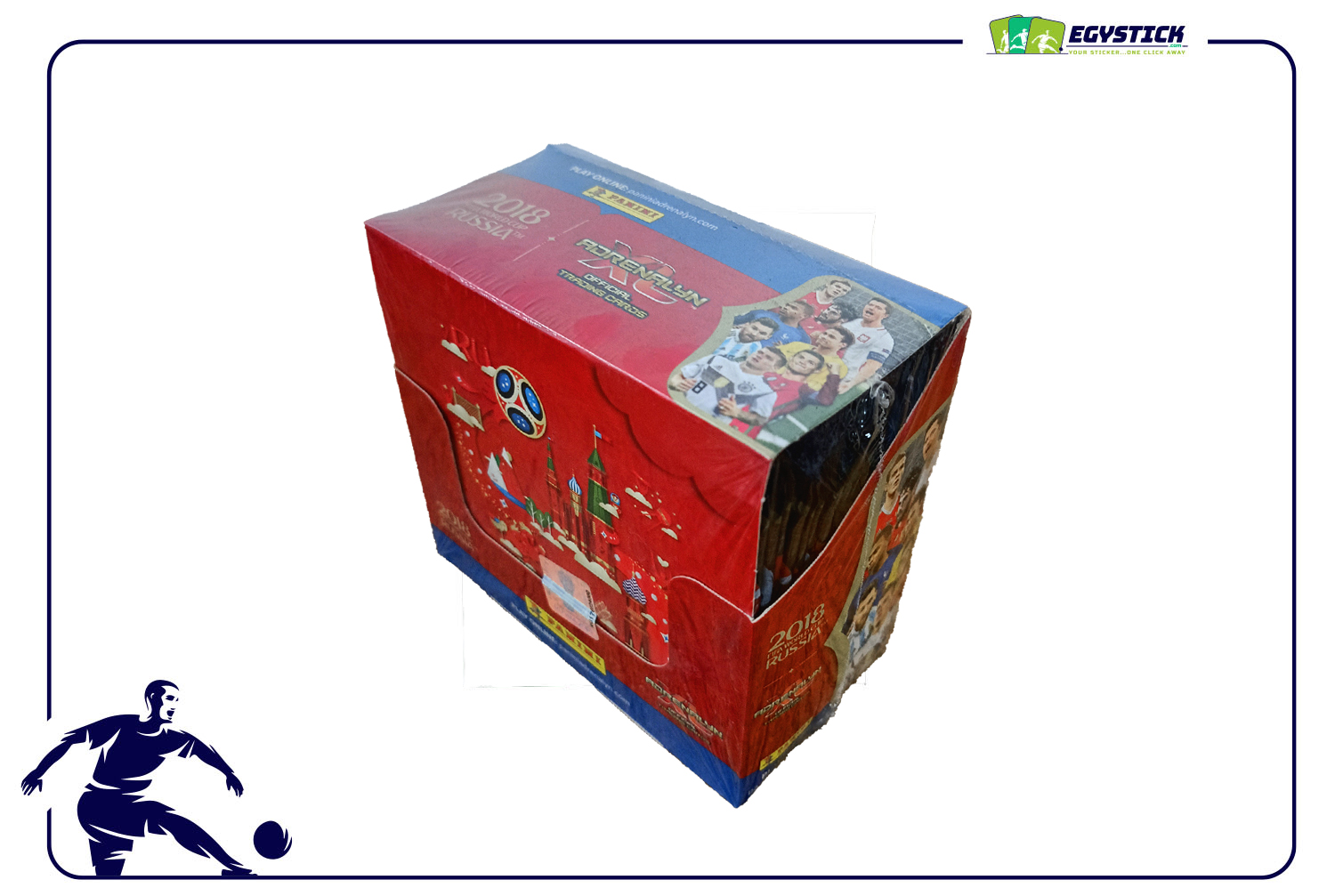 PANINI FIFA WORLD CUP RUSSIA 2018 -  ADRYNALIN XL - TRADING CARDS 50 PACKETS