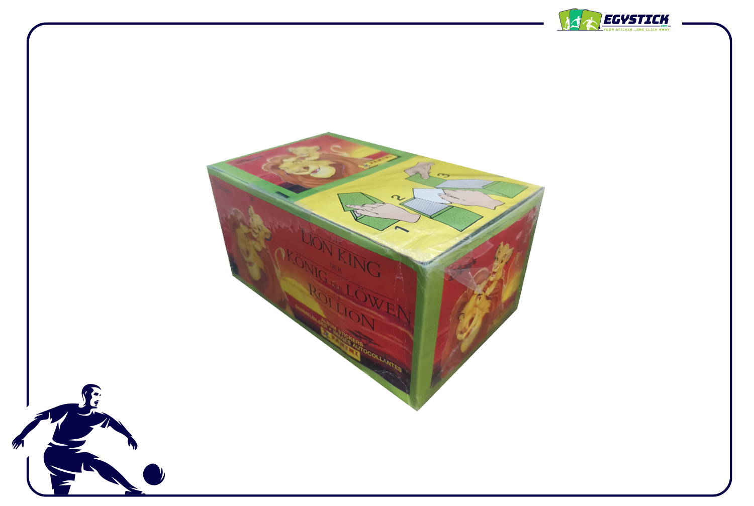 PANINI LION KING -  FACTORY SEALED BOX 100 PACKETS