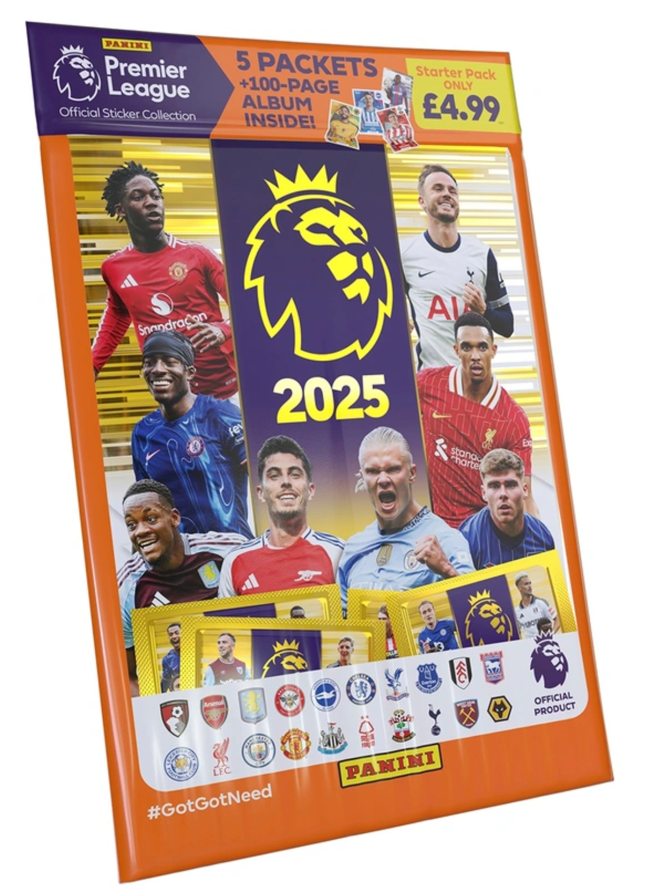PANINI PREMIER LEAGUE 2025 - STARTER PACK