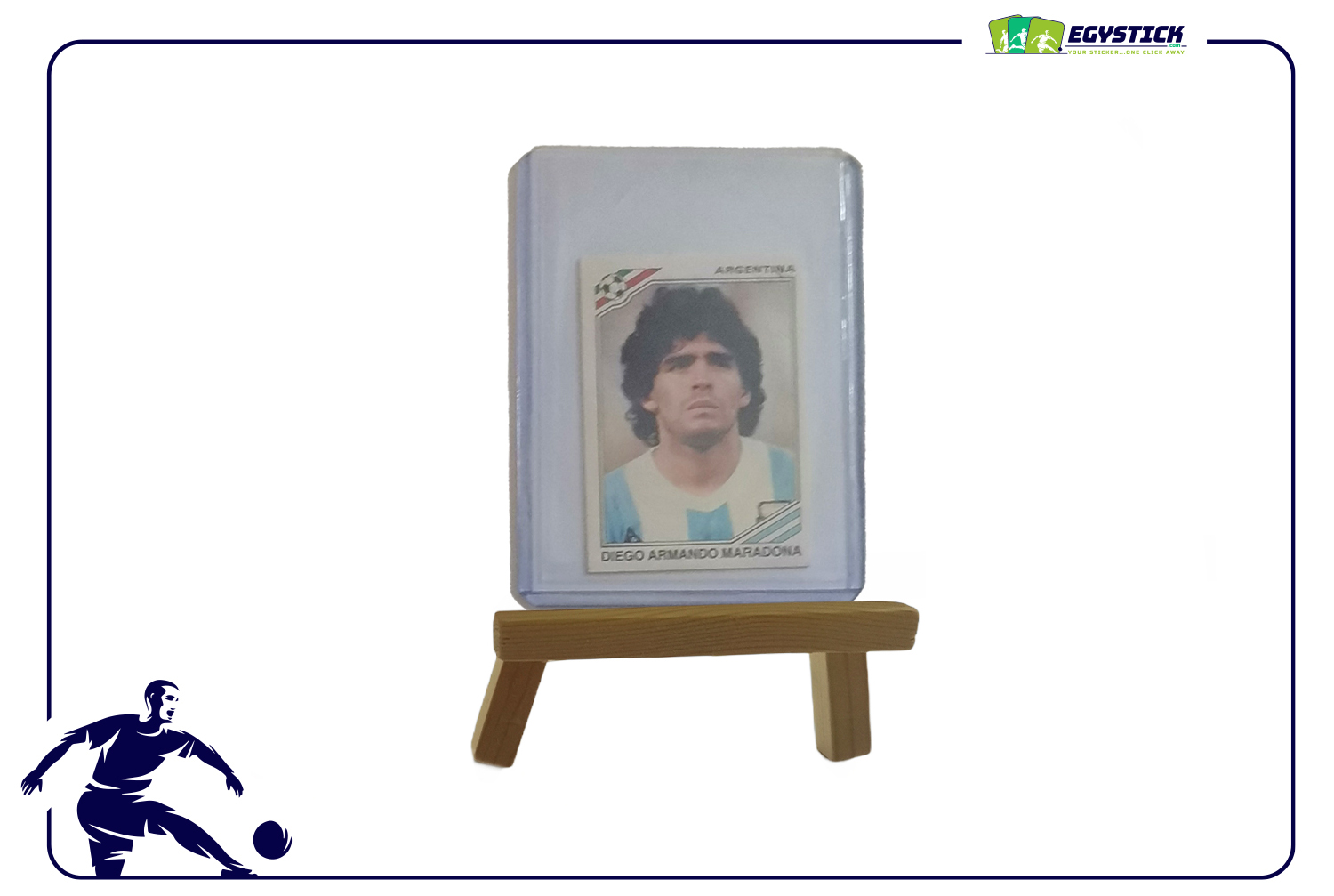 DIEGO ARMANDO MARADONA - PANINI WORLD CUP STORY STICKER #171