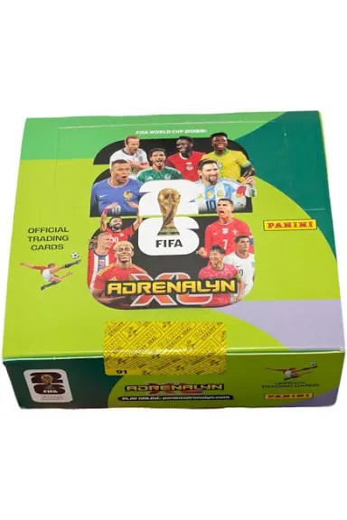 PANINI FIFA WORLD CUP 2026 ADRENALYN XL - BOOSTER BOX 24 PACKETS