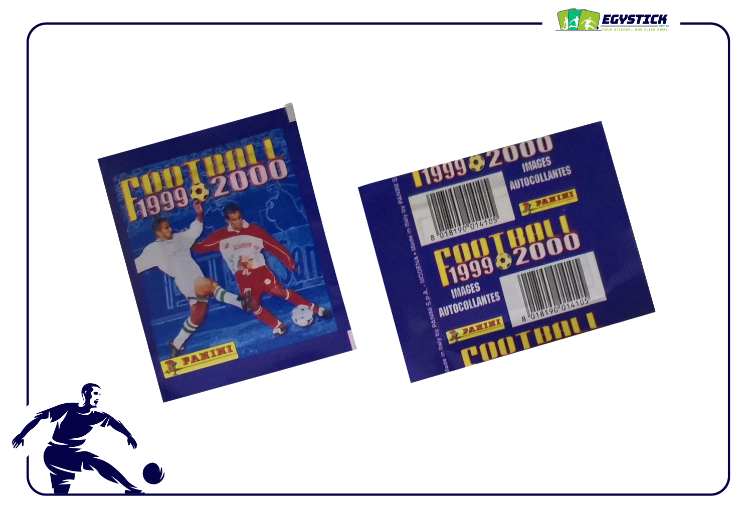 PANINI FOOTBALL 1999-2000 MOROCCO - SEALED PACKET