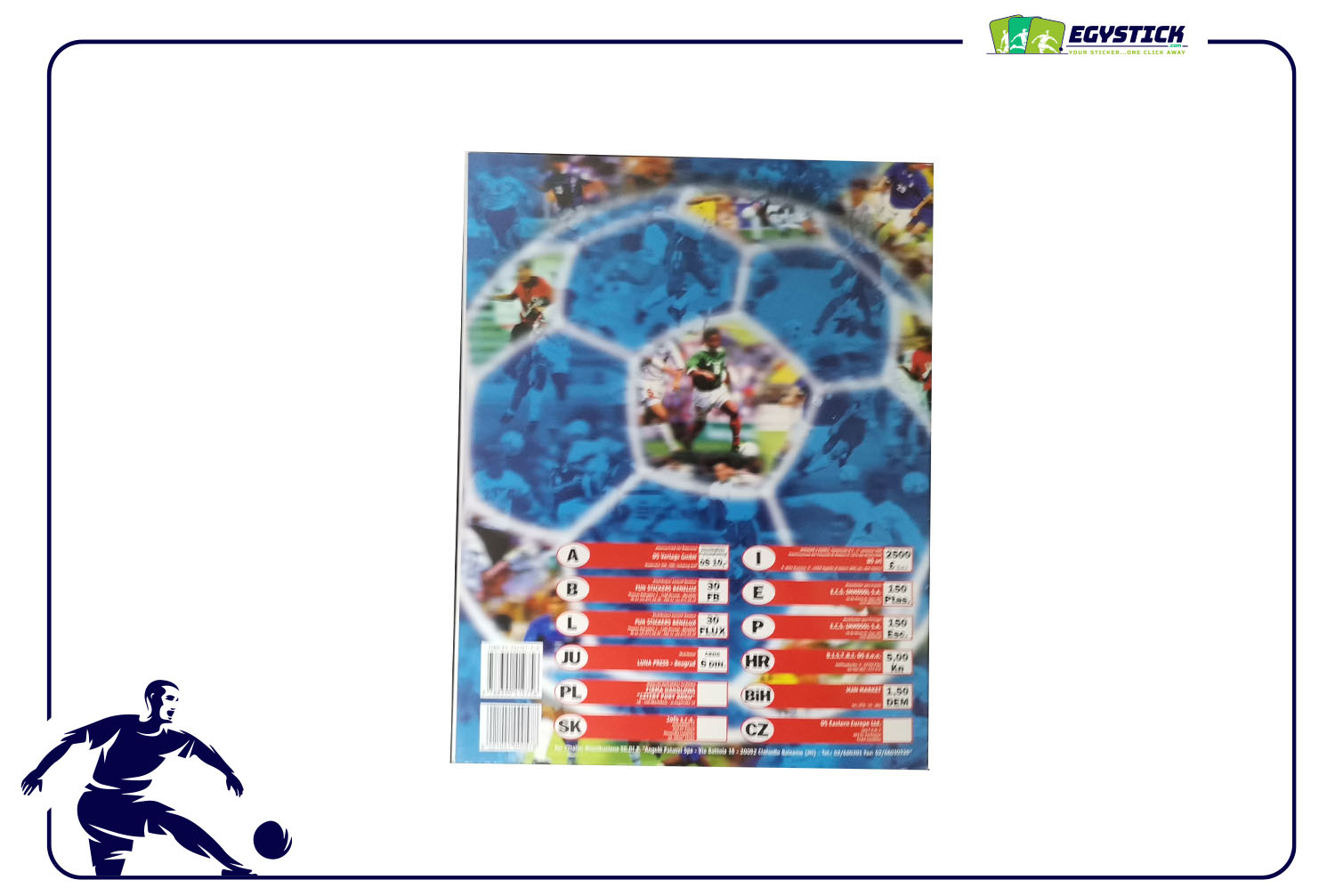 DS World Cup France 98 - New Empty Album