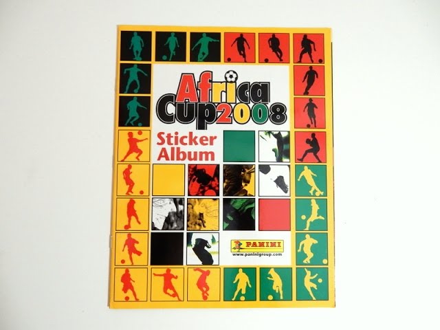 PANINI AFRICA CUP 2008 - NEW EMPTY ALBUM