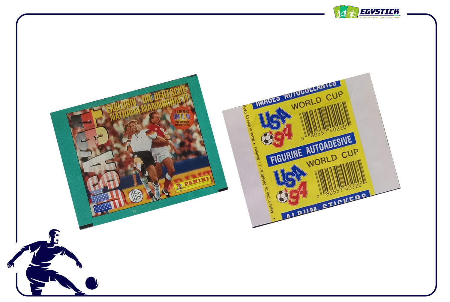 PANINI WORLD CUP USA 94 SEALED PACKET - GERMAN VERSION