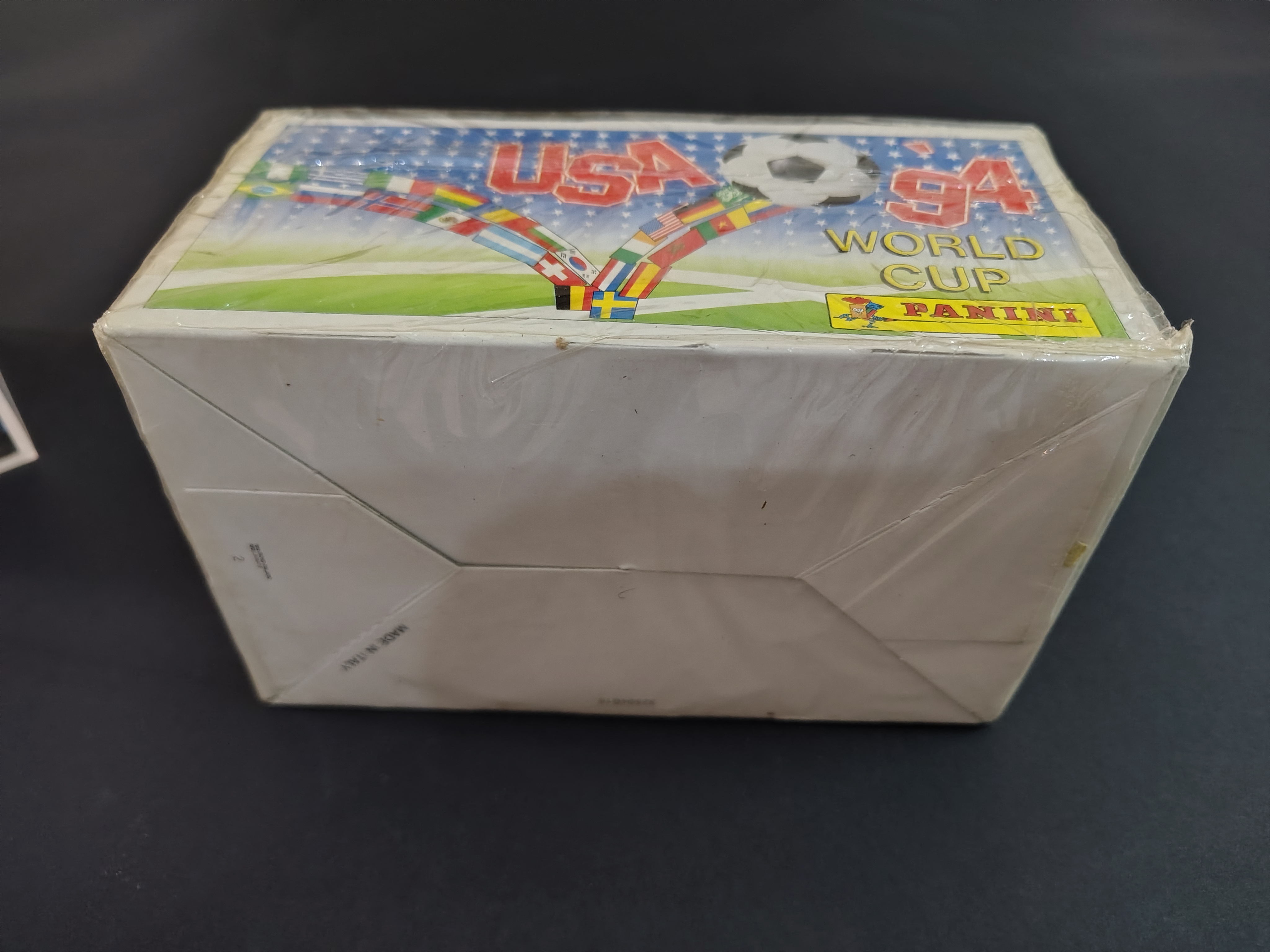 WORLD CUP USA 94 -FACTORY SEALED BOX 100 PACKETS EUROPE ED.