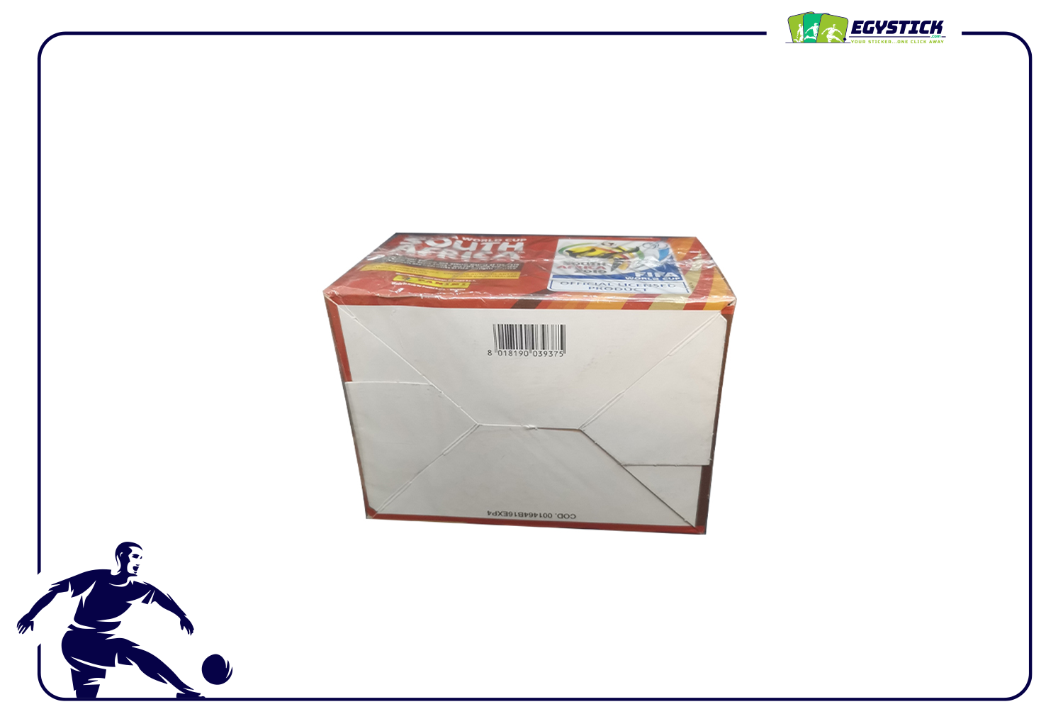 PANINI FIFA WORLD CUP SOUTH AFRICA 2010 - SEALED BOX 100 PACKETS