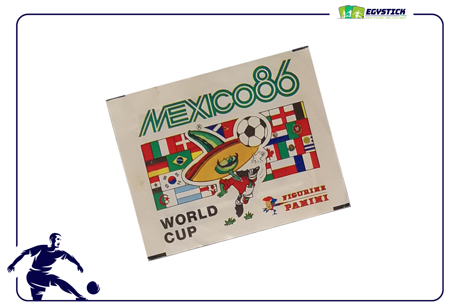 PANINI WORLD CUP MEXICO 86 - SEALED PACKET "VERTICAL BACK"