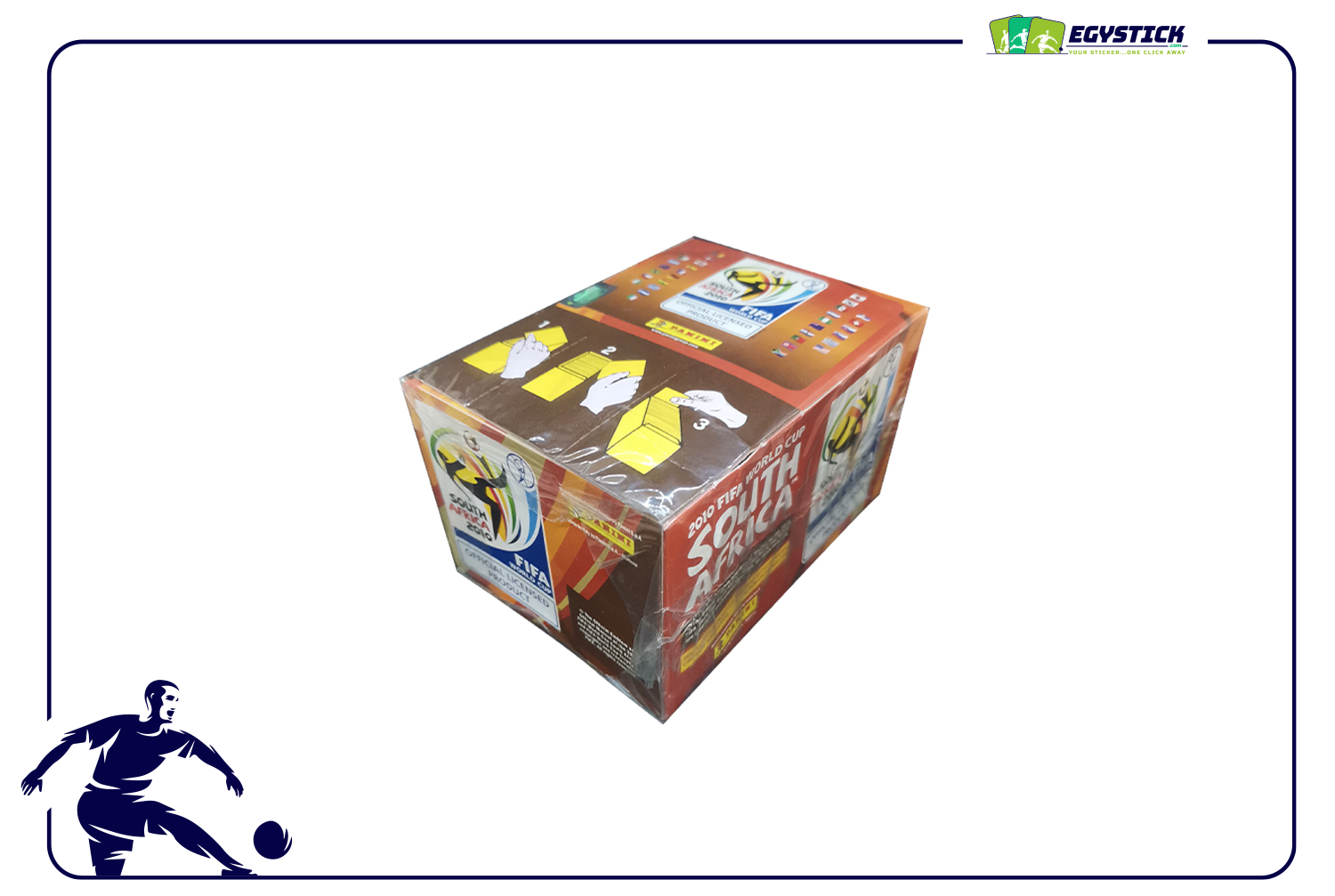 PANINI FIFA WORLD CUP SOUTH AFRICA 2010 - SEALED BOX 100 PACKETS