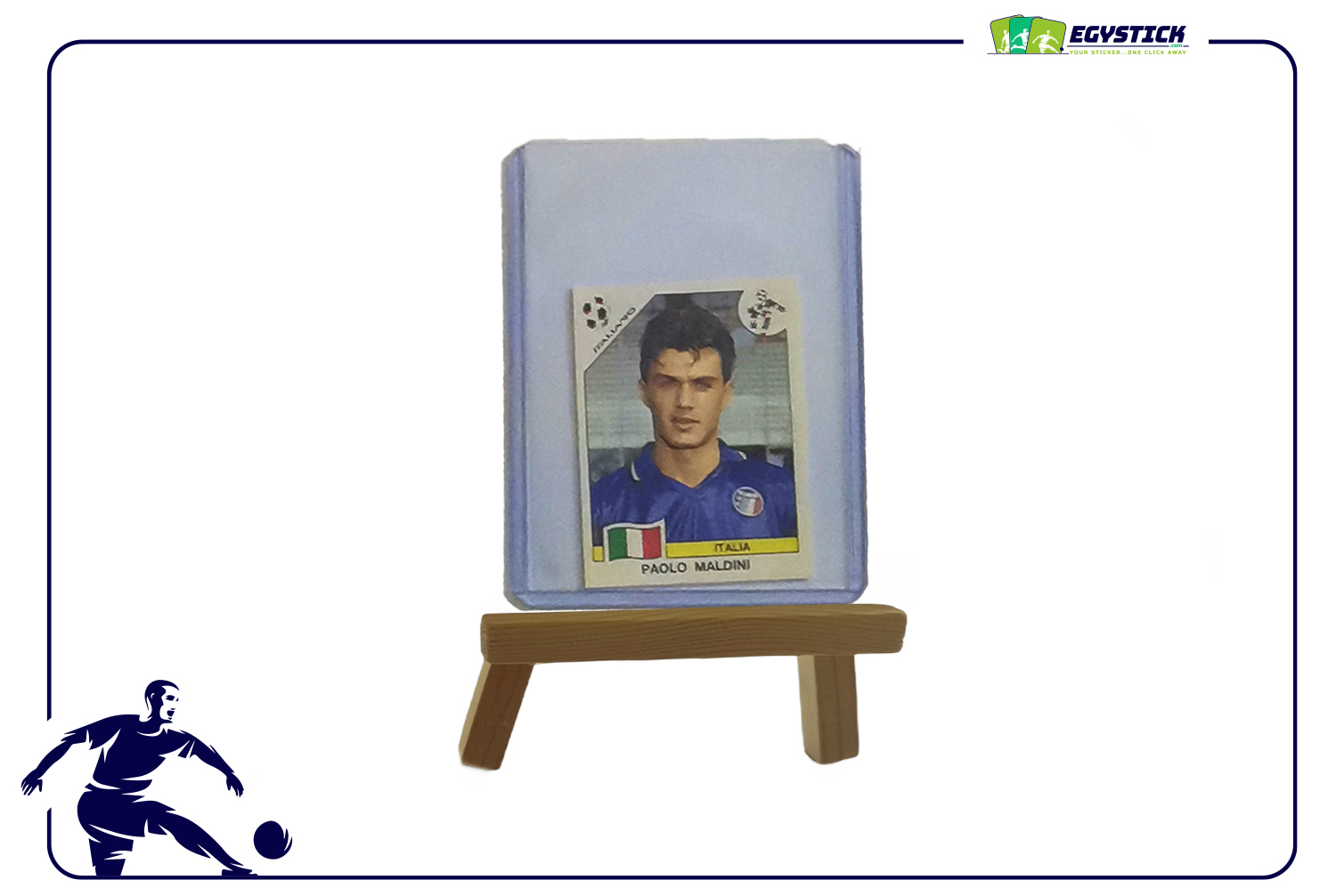 PAOLO MALDINI - PANINI FIFA WORLD CUP ITALY 90 - #46