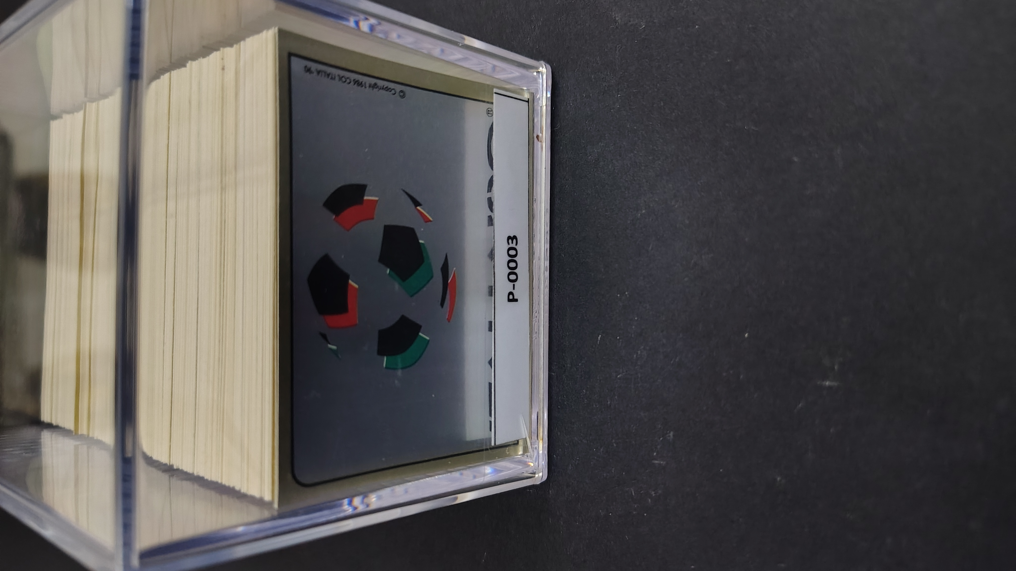 WORLD CUP ITALY 90 - FULL COMPLETE STICKERS COLLECTION INT. ED