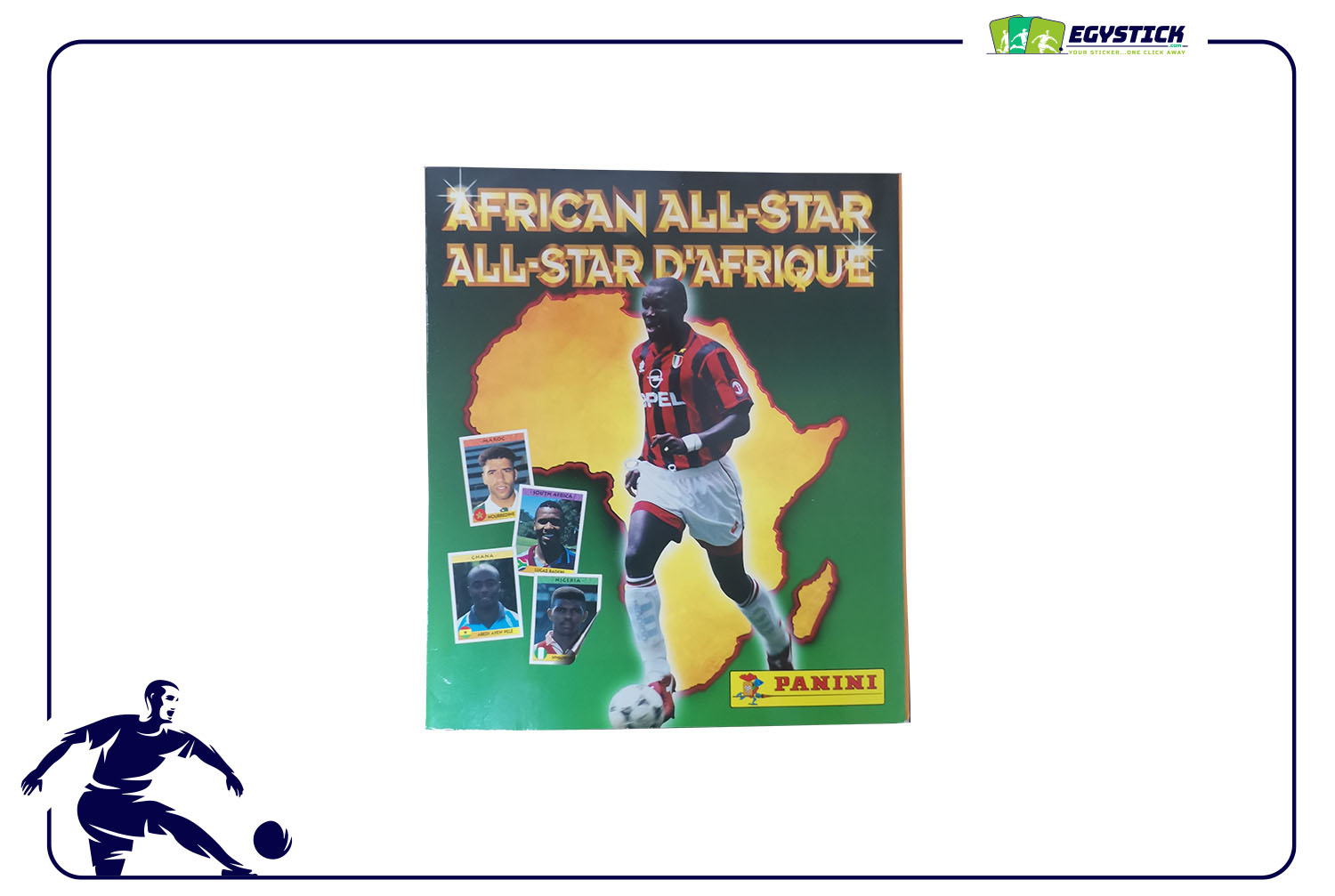 PANINI AFRICAN ALL STAR 1997 - EMPTY ALBUM