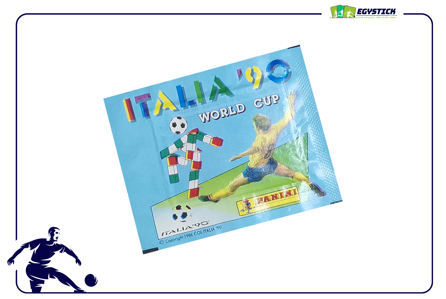 WORLD CUP ITALY 90 - SEALED PACKETS HORIZONTAL BACK