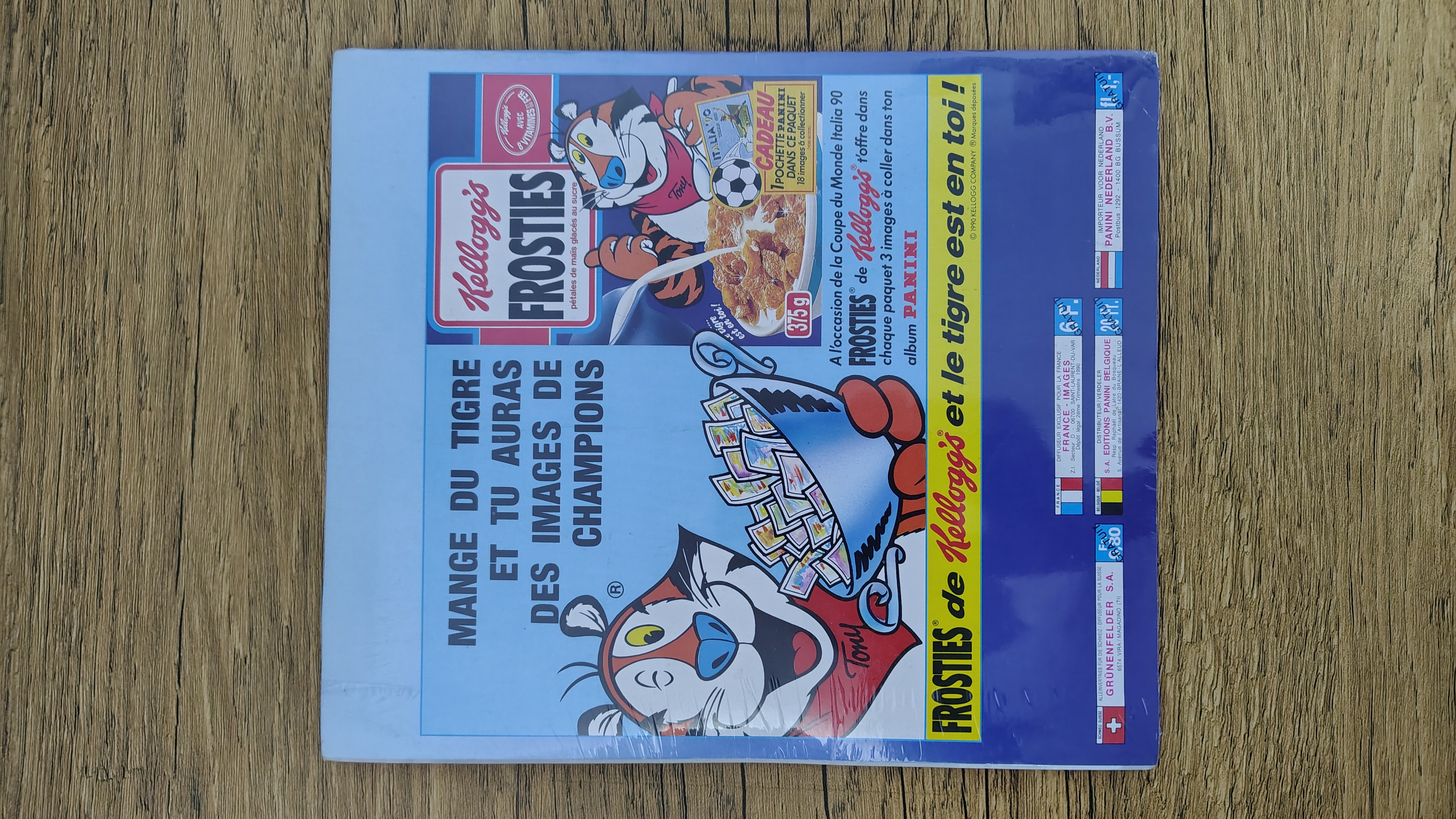 WORLD CUP ITALY 90 - EMPTY ALBUM KELLOGG'S  ED.