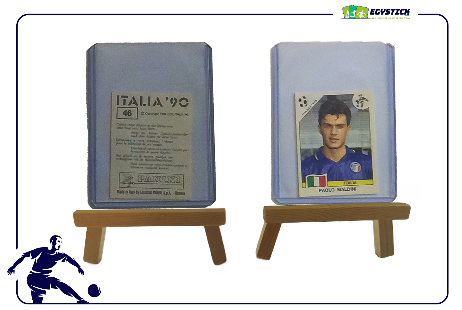 PAOLO MALDINI - PANINI FIFA WORLD CUP ITALY 90 - #46