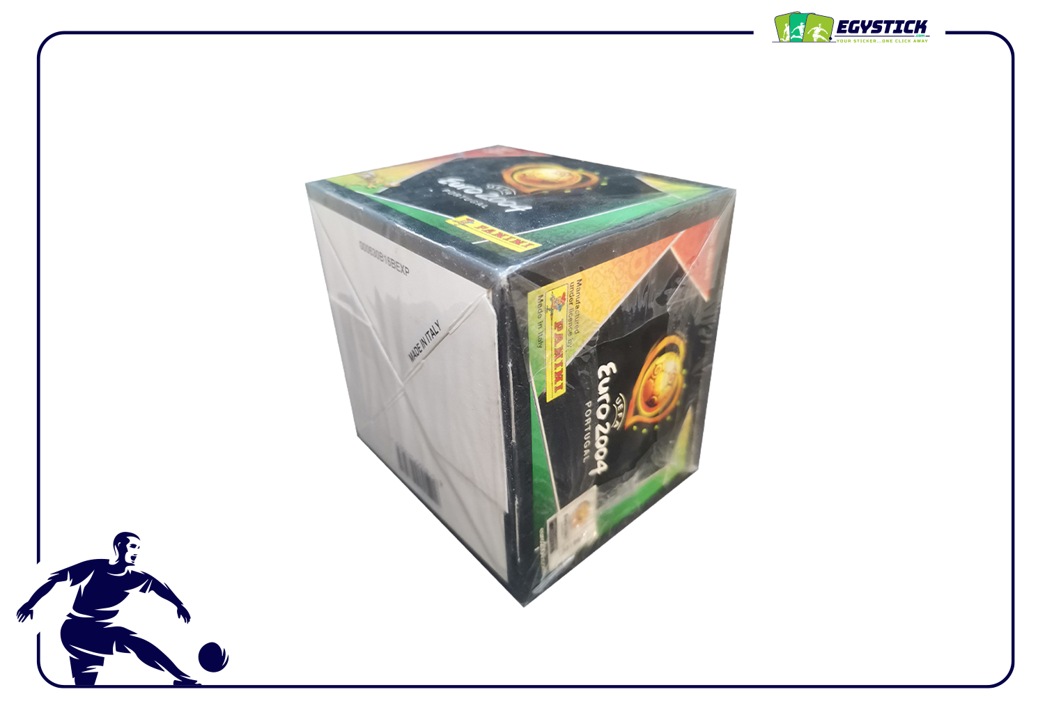 PANINI EURO PORTUGAL 2004 - FACTORY SEALEDD BOX - 50 PACKETS