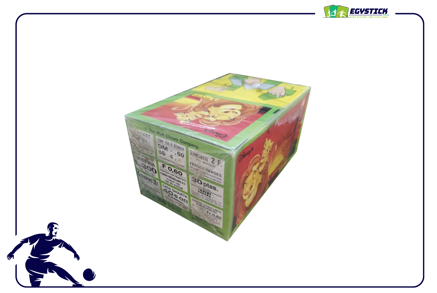 PANINI LION KING -  FACTORY SEALED BOX 100 PACKETS