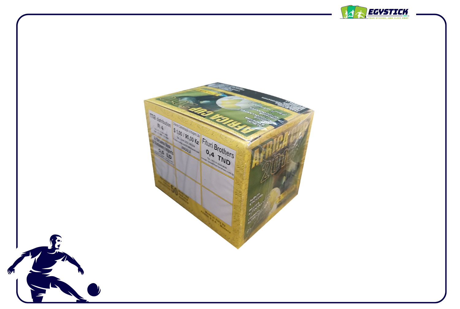 PANINI AFRICA CUP 2010 - FACTORY SEALED BOX