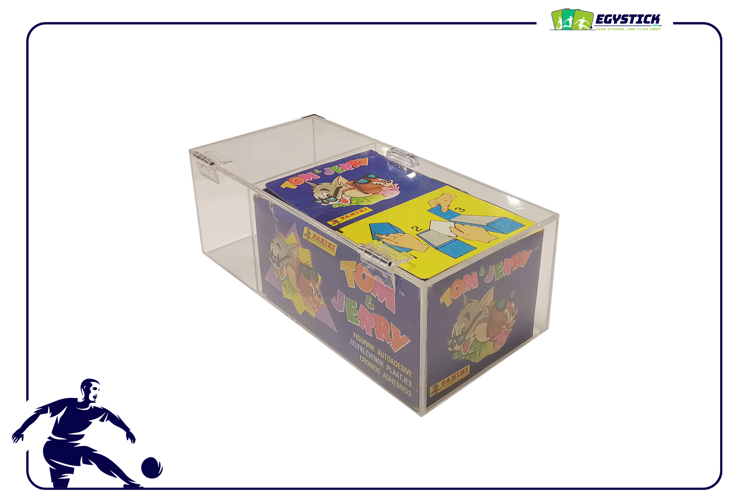 ACRYLIC TRANSPERANT BOX 26cm×12cm×9cm - BOX + SET DISPLAY