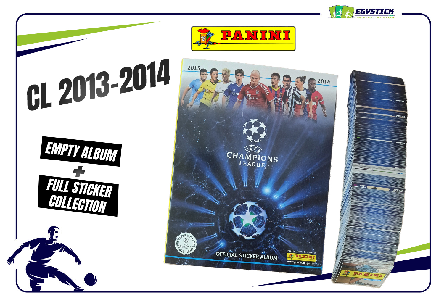 PANINI CHAMIONS LEAGUE 2013-2014 COMPLETE COLLECTION