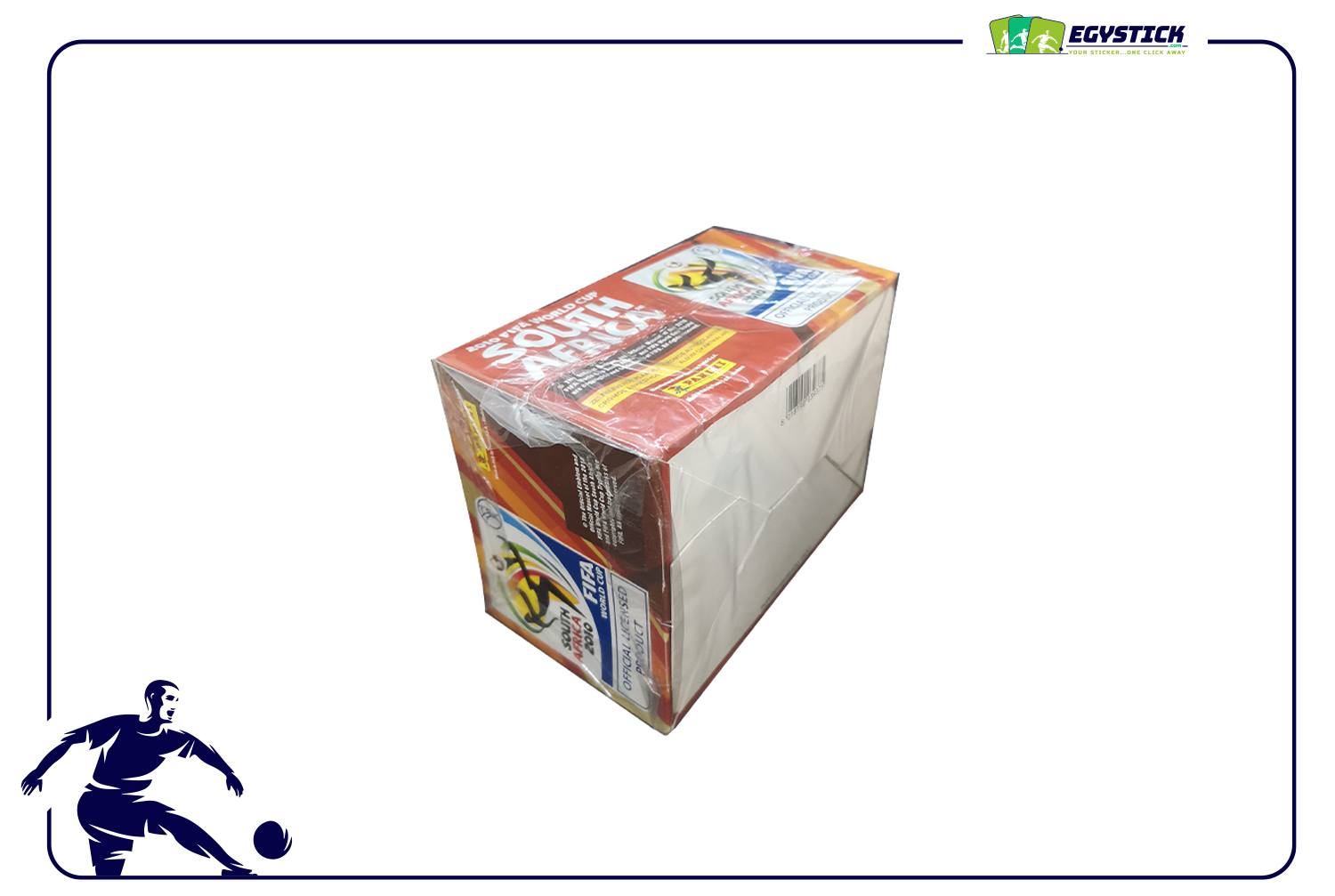 PANINI FIFA WORLD CUP SOUTH AFRICA 2010 - SEALED BOX 100 PACKETS