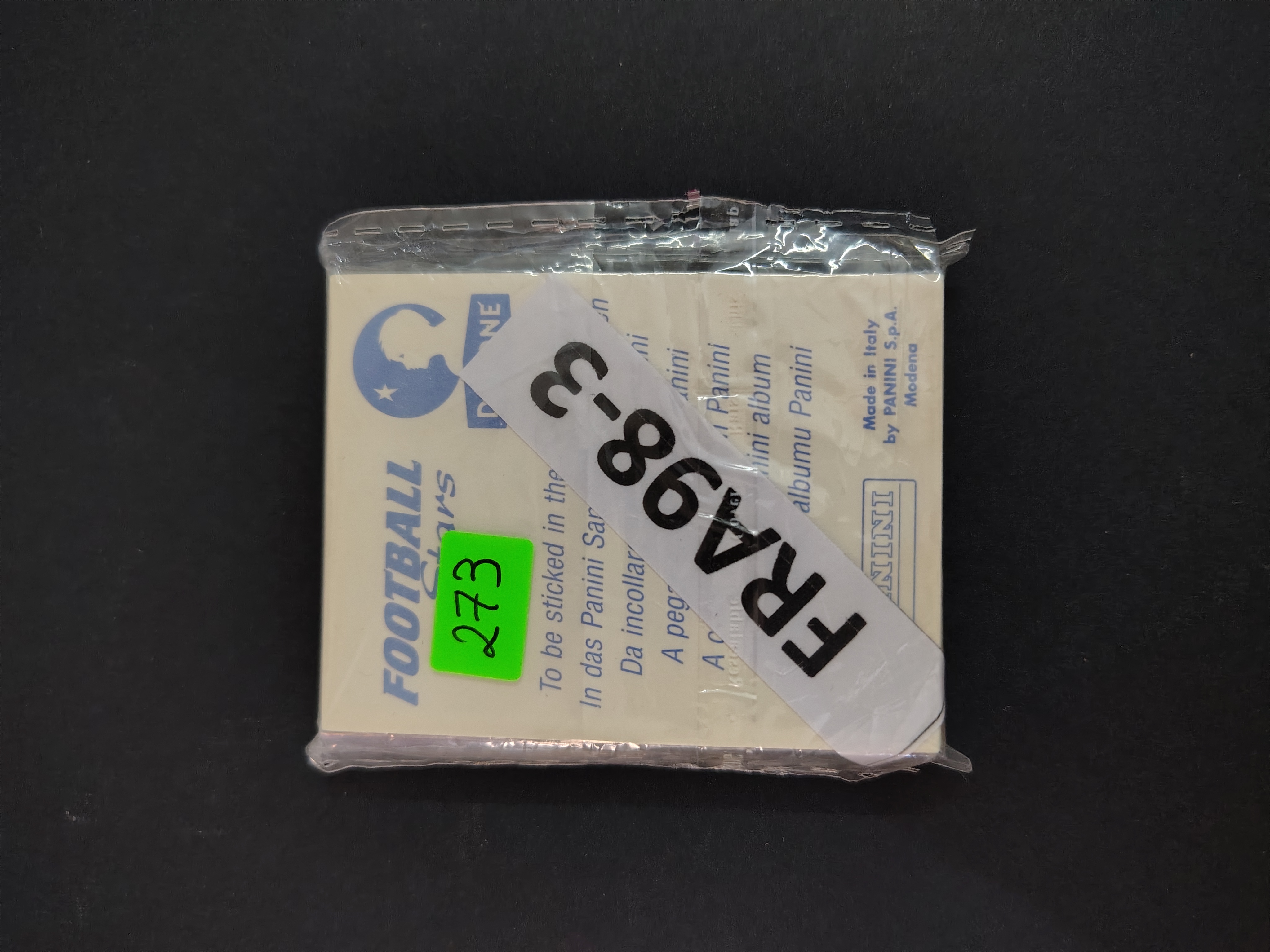 WORLD CUP FRANCE 98 - DANONE "FOOTBALL STARS" 50 STICKERS SET